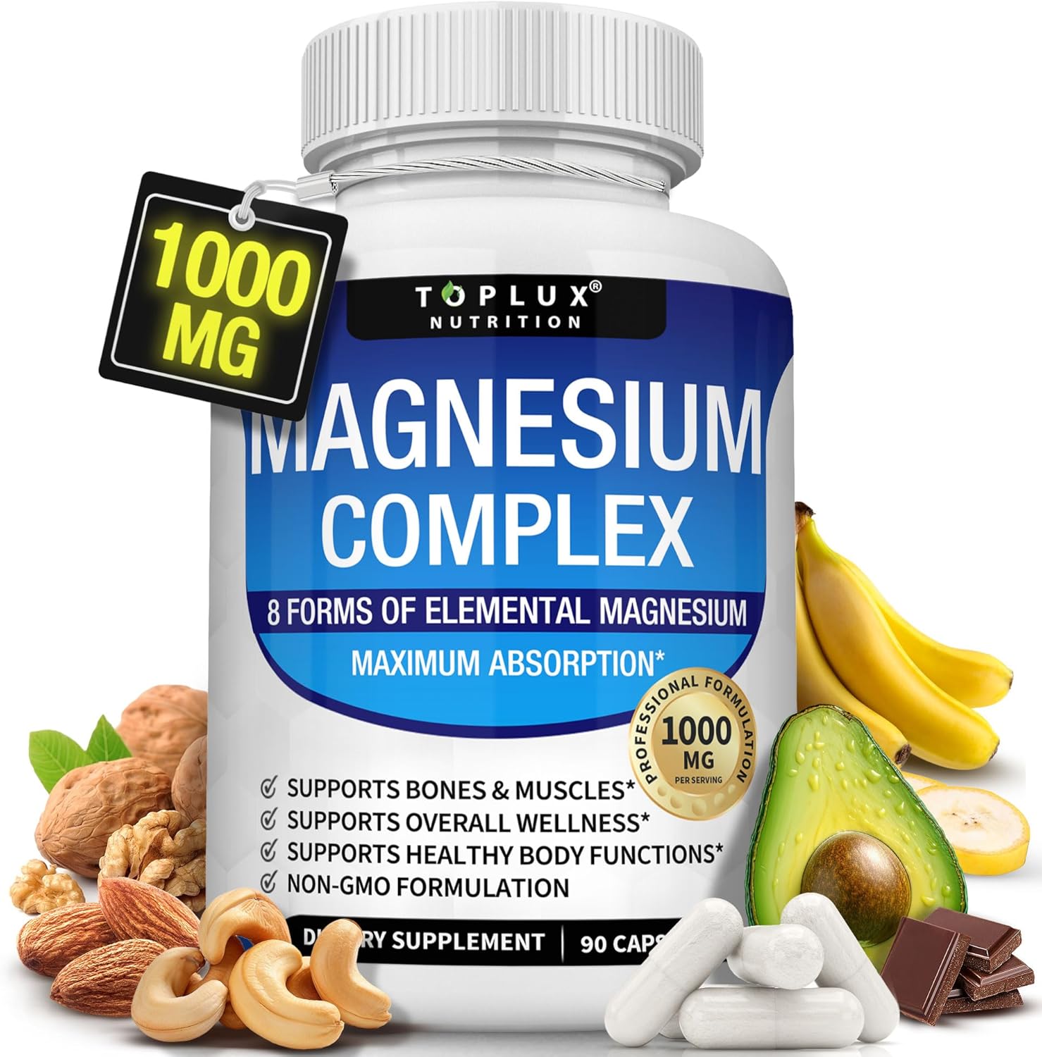 🔥DeepRest Magnesium™ - Duerme Profundamente y Despierta con Más Energía Desde la Primera Semana